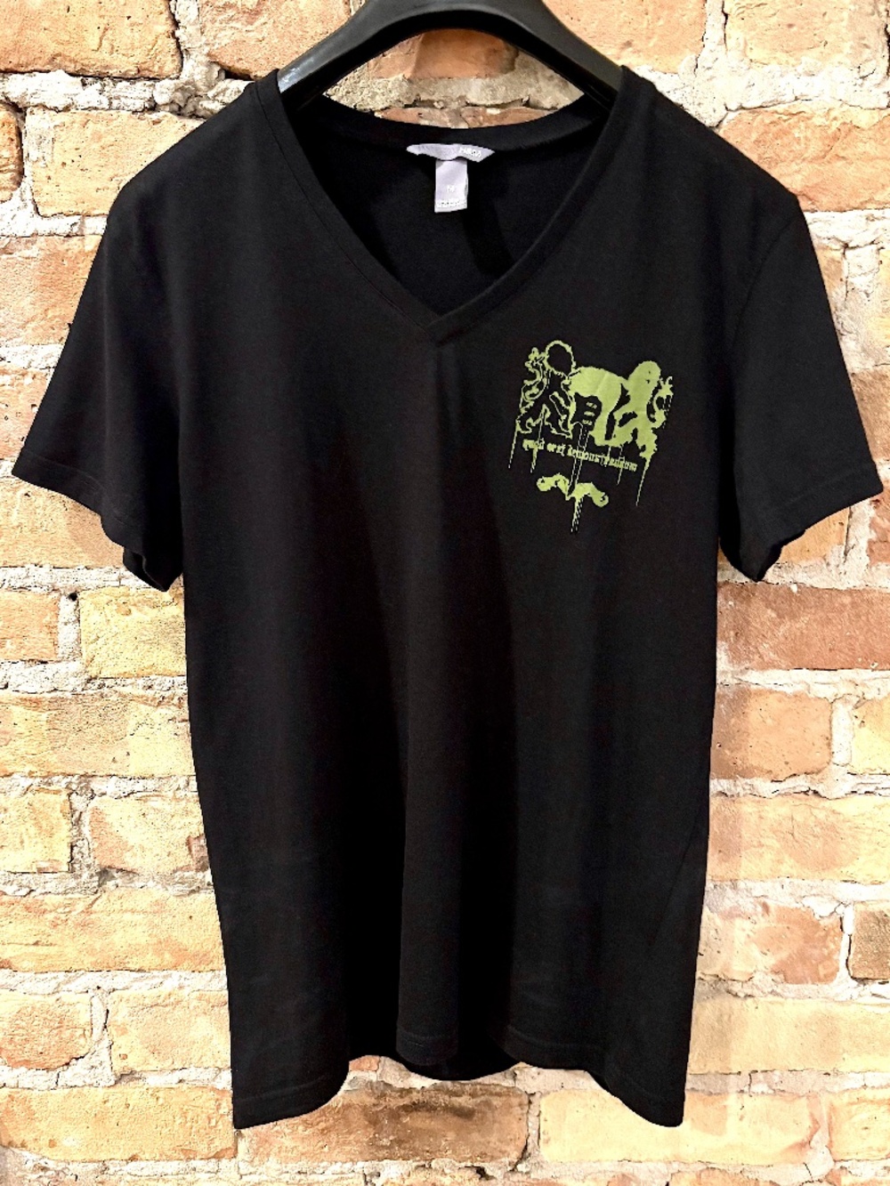 H&M Mens V-Neck Short Sleeve T-Shirt Tee